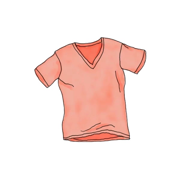 Vneck tee